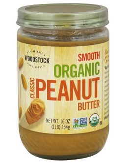 Woodstock Smooth Peanut Butter (12×16 Oz)