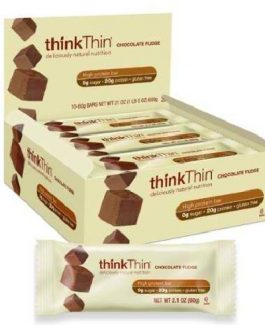 Think Baby Chocolate Fudge Thin Bar (10×2.1 Oz)