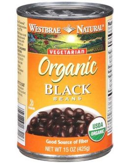 Westbrae Foods Black Beans Fat Free (12×15 Oz)