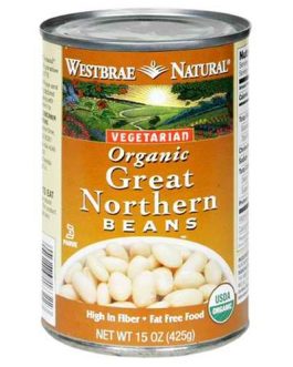 Westbrae Foods Great Northern Beans (12×15 Oz)