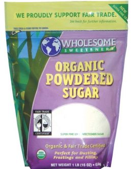 Wholesome Sweetners Powdered Sugar ( 6×1 LB)