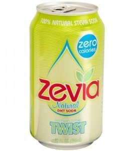 Zevia Natural Twist Diet Soda (4x6x12 Oz)