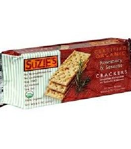 Suzie’s Rosemary Sesame Crackers (12×8.8 Oz)