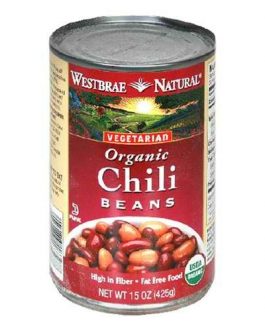 Westbrae Foods Chili Beans Fat Free (12×15 Oz)