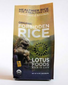 Lotus Foods Forbidden Black Rice (6×15 Oz)