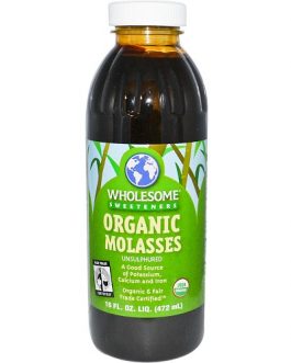 Wholesome Sweeteners Blackstrap Molasses Molasses (12×32 Oz)