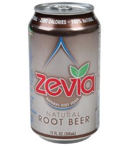 Zevia Natural Root Beer Diet Soda (4x6x12 Oz)