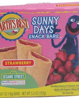 Earth’s Best Sesame Street Strawberry Snack Bar (6×5.3 Oz)