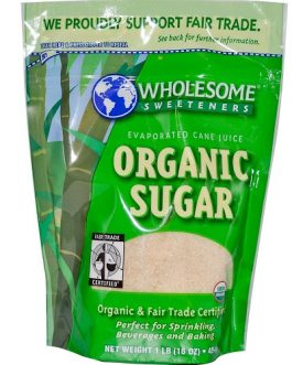 Wholesome Sweeteners Cane Sugar (1x25lb)