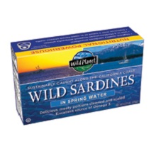 Wild Planet Wild Sardines in Spring Water (12×4.375 Oz)