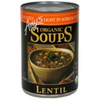 Amy’s Kitchen Low Sodium Lentil Soup (12×14.5 Oz)