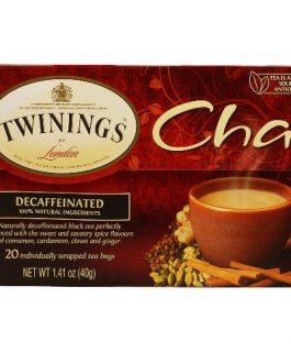 Twinings Chai Decaffeinated (6×20 CT)