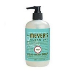 Meyers Basil Liquid Hand Soap (6×12.5 Oz)