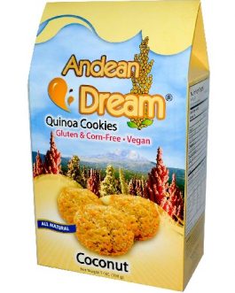 Andean Dream Quinoa Coconut Cookies Gluten Free (6×7 Oz)