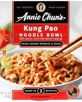 Annie Chun’s Kung Pao Noodle Bowl (6×9.1 Oz)