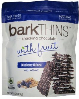 Bark Thins Dark Chocolate, Blueberry Quinoa (12×4.7 OZ)