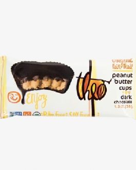 Theo Chocolate Dark Chocolate, Peanut Butter Cups (12×1.3 OZ)