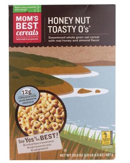 Mom’s Best Naturals Honey & Nut Toasty O’ Cereal (10×20 Oz)