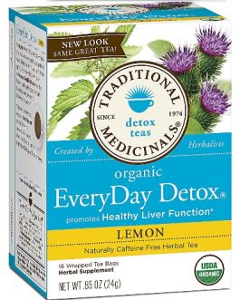 Traditional Medicinals Everyday Detox Herb Tea (6×16 Bag)