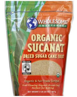 Wholesome Sweetners Sucanat ( 12×1 LB)