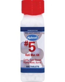 Hyland’s Homeopathic Kali Muriaticum 6X #5 (1×500 Tab)