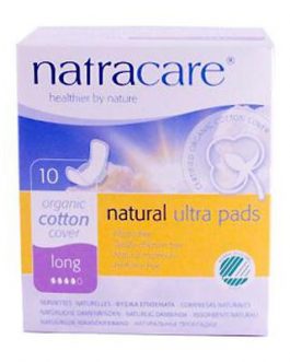 Natracare Ultra Long Pads With Wings (1×10 CT)