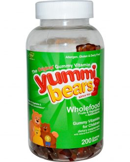 Hero Nutritionals Yummi Bears Whole Food Supplement Value Pk (1x200BEARS)