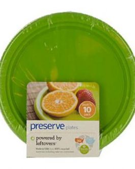 Preserve Apple Green Small Plates (12×10 CT)