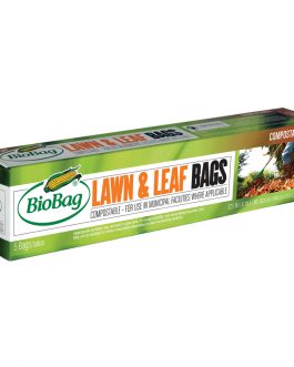 Biobag 33 Gallon Lawn and Leaf Bag (12/5 count)