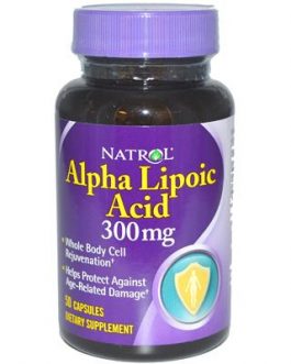 Natrol Alpha Lipoic Acid 300Mg (1×50 CAP)