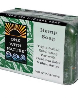 One With Nature Hemp Soap Peppermint (7Oz)