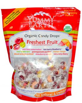 Yummy Earth Freshest Fruit Drops (6×3.3 Oz)