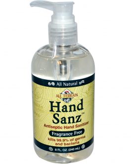 All Terrain Hand Sanitizer Fragrance Free (1×8 Oz)