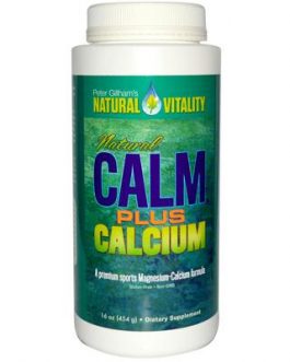 Natural Vitality Calm Plus Calcium (1×16 Oz)