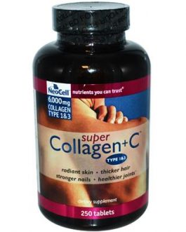 Neocell Laboratories Super Collagen +C (1×250 Tab)