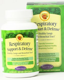 Nature’s Secret Respiratory Cleanse & Flush (1×60 TAB)