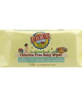 Earth’s Best Tendercare Baby Wipes Rf (12×72 CT)