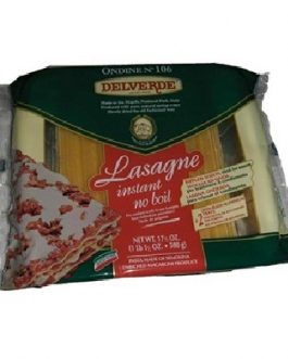 Delverde Spin Lasag Noboil (12×1.1LB )