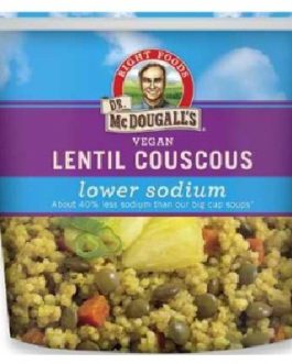 Dr. Mcdougall’s Lentil Cous Soup Ls (6×2.1OZ )