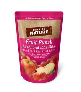 Back To Nature 100% Juice Fruit Punch (5x8Pack )