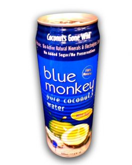 Blue Monkey Coconut Water W/Plp (24×17.6OZ )