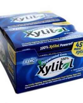 Epic Dental Xylotol Gum Peppermint (12×12 CT)