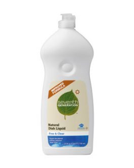 Seventh Generation Free & Clear Automatic Dishwasher Gel (6×42 Oz)