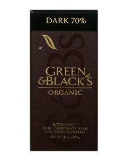 Green & Black Dark Choc 70% (10×3.5 Oz)