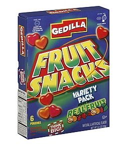 Gedilla Fruit Snks Variety (12×5.4OZ )