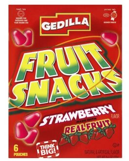 Gedilla Fruit Snks Straw (12×5.4OZ )