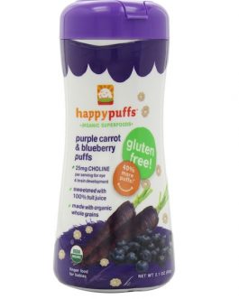 Happy Puffs Blueberry Prpl Crrt (6×2.1OZ )