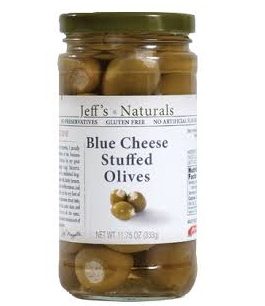 Jeff’s Naturals Blue Cheese Stfd Olvs (6×11.75OZ )