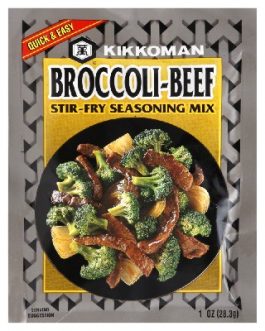 Kikkoman Broc/Beef Seas Mix (24x1OZ )