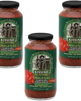 Kissino Original Marinara Pasta Sauce (6x24OZ )